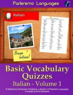 Parleremo Languages Basic Vocabulary Quizzes Italian - Volume 1
