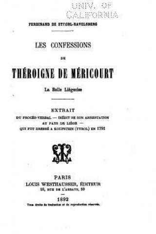 Les Confessions de Théroigne de Méricourt