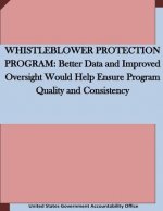 Whistleblower Protection Program: Better Data and Improved Oversight Would Help Ensure Program Quality and Consistency