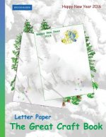 Brockhausen: Letter Paper - The Great Craft Book: Happy New Year 2016
