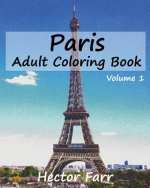 Paris: Adult Coloring Book, Volume 1: City Sketch Coloring Book