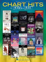 Chart Hits Of 2016-2017 (PVG Book)