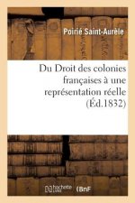 Du Droit Des Colonies Francaises A Une Representation Reelle