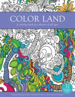Color Land: A coloring book for colorists of all ages.