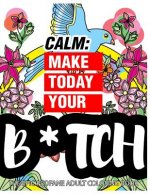 Calm: Make Today Your Bitch the Epic Profane Adult Coloring Book: Swear Word finds Sweary Fun Way - Swearword for Stress Rel