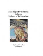 Bead Tapestry Patterns for Peyote Madonna of the Magnificat by Botticelli
