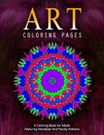ART COLORING PAGES - Vol.4: adult coloring pages