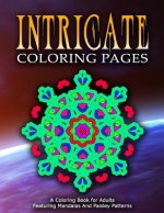 INTRICATE COLORING PAGES - Vol.4: coloring pages for girls
