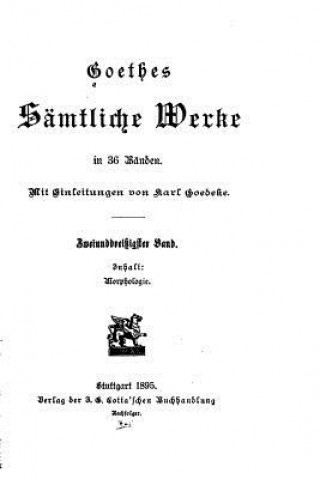 Goethes sämtliche werke