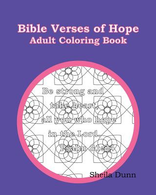 Bible Verses of Hope: Adult Coloring Book