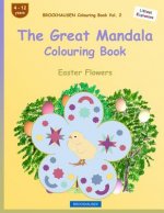 BROCKHAUSEN Colouring Book Vol. 2 - The Great Mandala Colouring Book: Easter Flowers