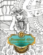 Steampunk Girls Coloring Book for Grown-Ups 1
