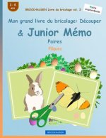 BROCKHAUSEN Livre du bricolage vol. 3 - Mon grand livre du bricolage: Découper & Junior Mémo Paires: Pâques