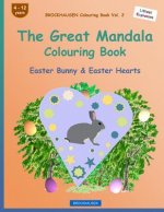 BROCKHAUSEN Colouring Book Vol. 2 - The Great Mandala Colouring Book: Easter Bunny & Easter Hearts
