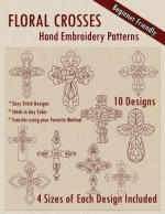 Floral Crosses Hand Embroidery Patterns