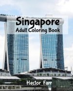 Singapore: Adult Coloring Book: City Sketches for Coloring