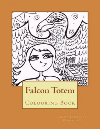 Falcon Totem: Adult Colouring Book