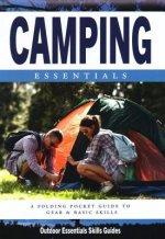 Camping Essentials: A Folding Pocket Guide to Gear and Basics for Rookie Campers
