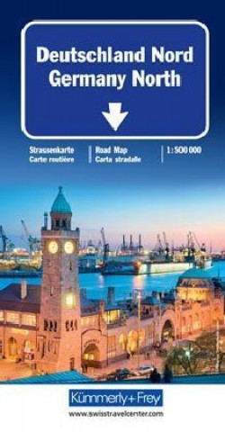 Deutschland Nord 1:500 000 Strassenkarte