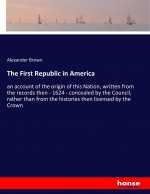 The First Republic in America