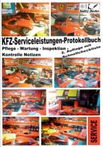 KFZ-Serviceleistungen-Protokollbuch - Wartung - Kontrolle - Notizen