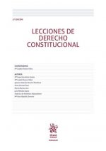 Lecciones de derecho constitucional