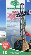 Carta n. 10. Valle Po, Monviso. Carta dei sentieri e stradale 1:25.000