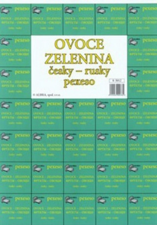 Pexeso OVOCE-ZELENINA česky-rusky