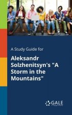 Study Guide for Aleksandr Solzhenitsyn's a Storm in the Mountains