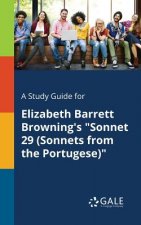 Study Guide for Elizabeth Barrett Browning's Sonnet 29 (Sonnets from the Portugese)