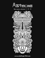 Aztecas libro para colorear 1, 2 & 3