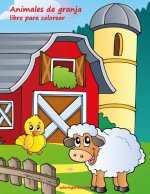 Animales de granja libro para colorear 1