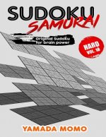 Sudoku Samurai Hard: Original Sudoku For Brain Power Vol. 10: Include 500 Puzzles Sudoku Samurai Hard Level