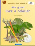 BROCKHAUSEN Livre de coloriage vol. 3 - Mon grand livre ? colorier: Dinosaure
