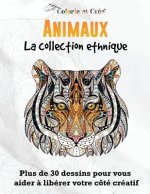 Animaux: La Collection Ethnique (Cahier de coloriage pour adulte)