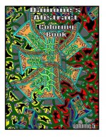 Damones abstract coloring book 5: adult coloring book