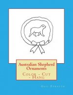 Australian Shepherd Ornaments: Color - Cut - Hang
