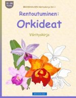 BROCKHAUSEN Värityskirja Vol. 1 - Rentoutuminen: Orkideat: Värityskirja