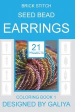 Brick Stitch Seed Bead Earrings