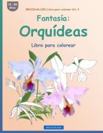 BROCKHAUSEN Libro para colorear Vol. 3 - Fantasía: Orquídeas: Libro para colorear