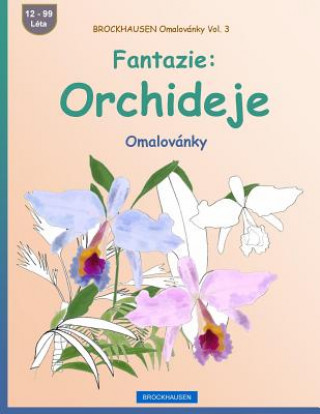 Brockhausen Omalovánky Vol. 3 - Fantazie: Orchideje: Omalovánky