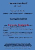 Currency Headswind - Hedge Accounting V - Treasury in der Praxis: Devisen - und Finanz - Derivate Management