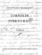 Diccionario biográfico Corsos de Puerto Rico