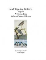 bead tapestry patterns peyote a chorus line yellow crowned heron