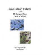 Bead Tapestry Patterns loom Hydrangea Blues Patch of Violets