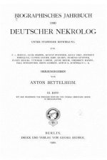 Biographisches Jahrbuch Und Deutscher Nekrolog