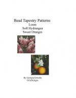Bead Tapestry Patterns loom Soft Hydrangea Sweet Oranges