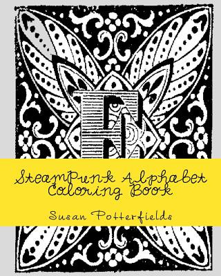 SteamPunk Alphabet Coloring Book