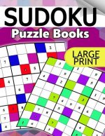 Sudoku Puzzle Books LARGE Print: The Huge Book of Medium to Hard Sudoku Challenging Puzzles