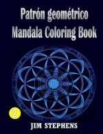 Patrón geométrico Mandala Coloring Book